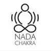 Logo of Nadachakra Trust depicting a meditative human figure with sound wave lines radiating outward, symbolizing vibration and resonance, with the text “NADA CHAKRA” below.