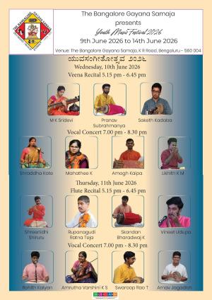 Youth Music Festival 2026 – Flute and Vocal Concerts