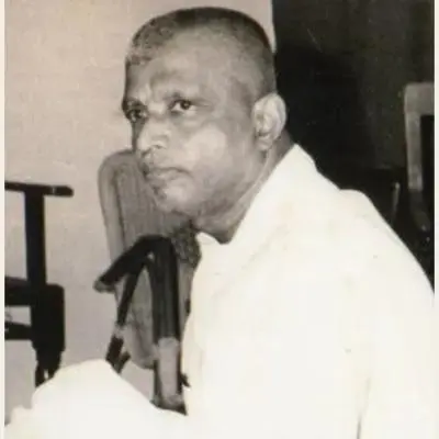 Palghat T. S. Mani Iyer was one of the leading mridangists in the field of Carnatic music.