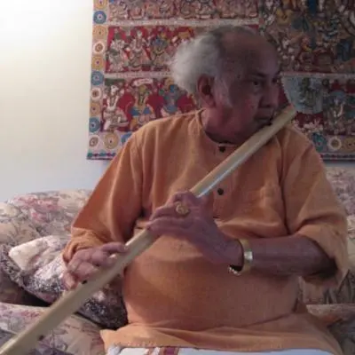 Pandit Vijay Raghav Rao was an Indian flutist, composer, choreographer, musicologist, poet poet and fiction writer.