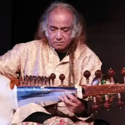 Aashish Khan was an Indian classical musician and sarod player.