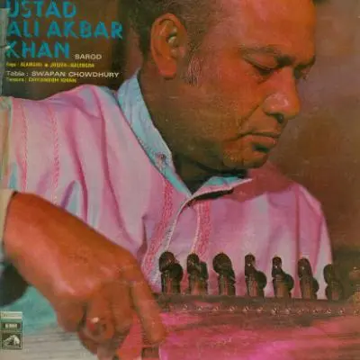 Raga Alamgiri - Raga Jogiya-Kalengra by Ali Akbar Khan - Album Cover Art