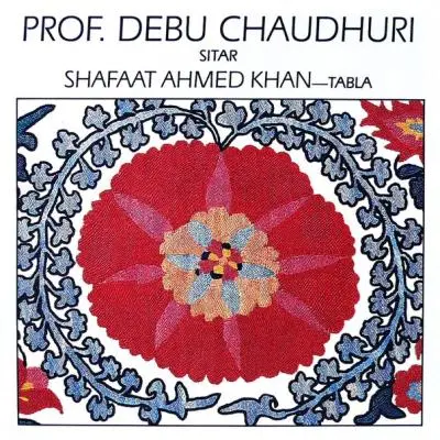 Sitar by Debu Chaudhuri - Album Cover Art