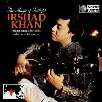 The Magic of Twilight: Indian Ragas for Sitar, Tabla, and Tanpoora by Irshad Khan - Album Cover Art