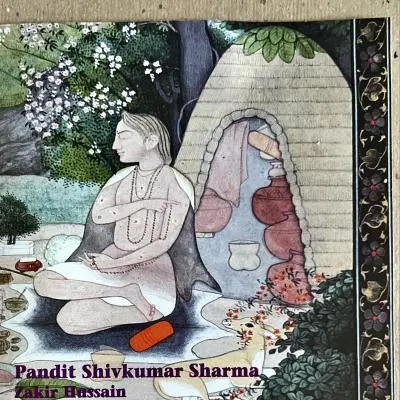 Santoor - Raga Rageshri by Shivkumar Sharma, Zakir Hussain - Album Cover Art