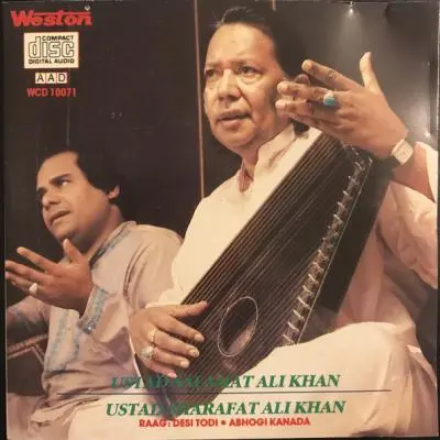 Ragas Desi Todi Abhogi Kanada by Salamat Ali Khan, Sharafat Ali Khan - Album Cover Art