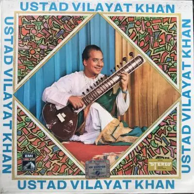 Ustad Vilayat Khan by Vilayat Khan - Album Cover Art