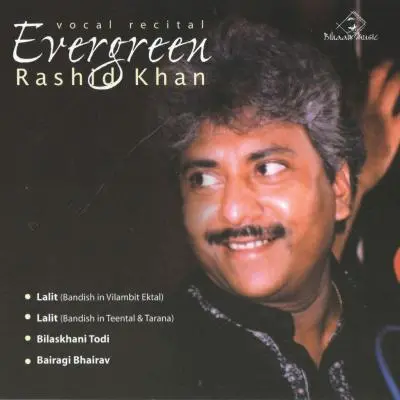 Evergreen by Rashid Khan - Album Cover Art