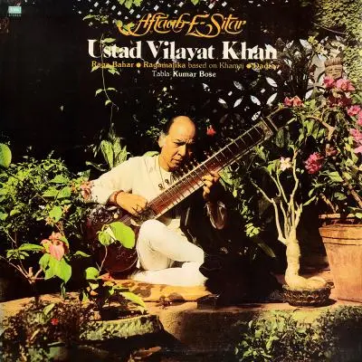 Aftaäb-E-Sitar by Vilayat Khan - Album Cover Art