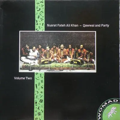 Qawwal And Party, Volume Two by Nusrat Fateh Ali Khan - Album Cover Art