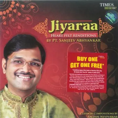 Jiyaraa by Sanjeev Abhyankar - Album Cover Art
