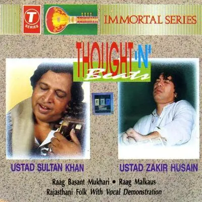 Thought N Beats by Sultan Khan, Zakir Hussain - Album Cover Art