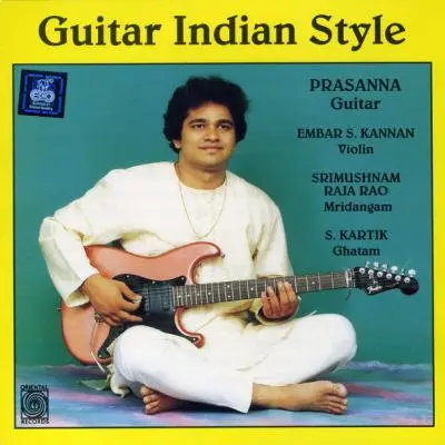 Guitar Indian Style by Prasanna - Album Cover Art