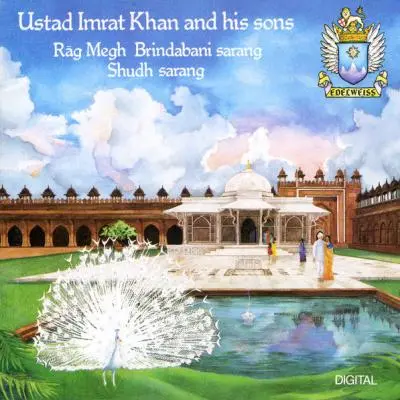 Volume 2: Raga Megh/Brindabani Sarang/Shudh Sarang by Imrat Khan - Album Cover Art