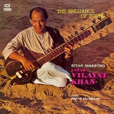 The Brilliance Of Sound by Vilayat Khan - Album Cover Art