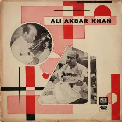 Raaga-Medhavi / Raaga-Bairagi by Ali Akbar Khan - Album Cover Art
