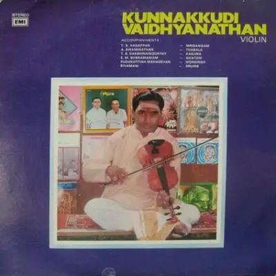 Violin by Kunnakudi Vaidyanathan - Album Cover Art