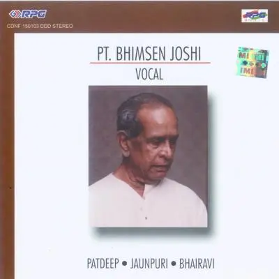 Vocal (Patdeep-Jaunpuri-Bhairavi) by Bhimsen Joshi - Album Cover Art