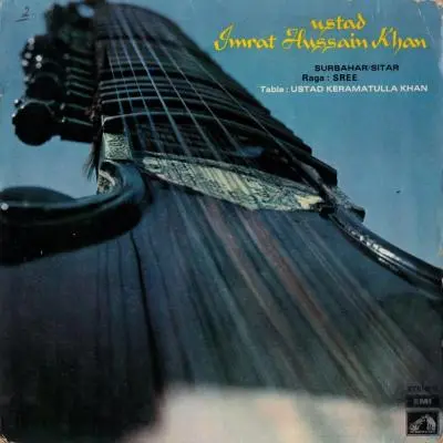 Raga: Sree by Imrat Khan - Album Cover Art