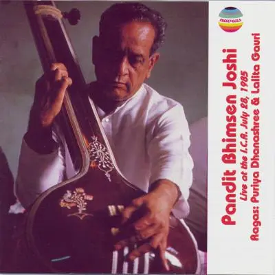 Ragas: Puriya Dhanashree & Lalita Gauri by Bhimsen Joshi - Album Cover Art