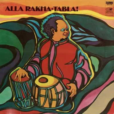 Tabla! by Alla Rakha - Album Cover Art