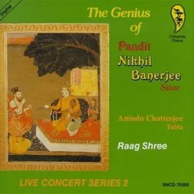 The Genius Of Pandit Nikhil Banerjee - vol 2 by Nikhil Banerjee - Album Cover Art