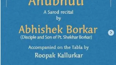 Anubhuti featuring Abhishek Borkar and Raju Kallurkar