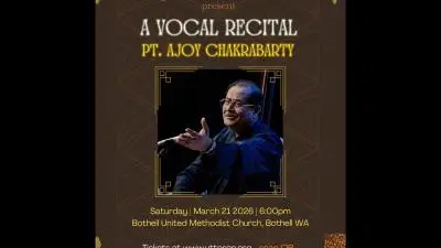 Classical Evening with Pandit Ajoy Chakrabarty in Bothell