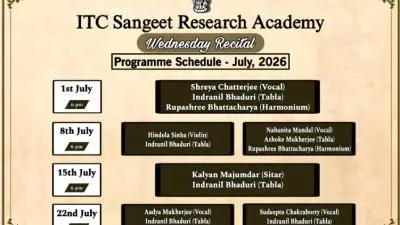 ITC-SRA-Wednesday-Recital-featuring-Aadya-Mukherjee-and-Sudeepto-Chakraborty-22-July-2026