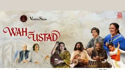 Wah Ustad 2026 – Hindustani Classical Music Festival Featuring Vidushi Sangeeta Bandyopadhyay, Pandit Yogesh Samsi & Pandit Patri Satish Kumar in Kolkata