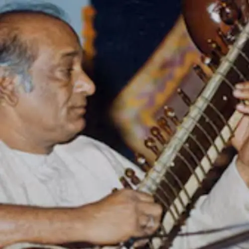 Shamim Ahmed Khan was a sitar player and composer who received formal training under Pandit Ravi Shankar.