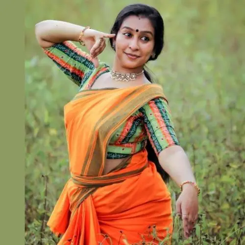 Ambily Rajeesh is a kuchipudi dancer.