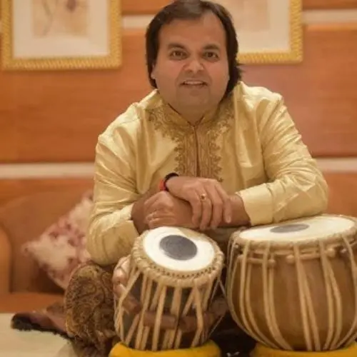 Amit Choubey is a tabla player.