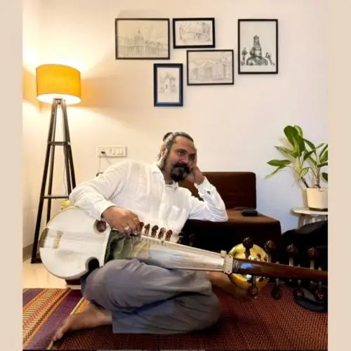 Anupam Joshi is a sarod player.