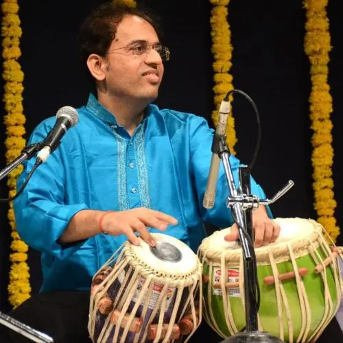 Bhushan Parchure is a tabla player.