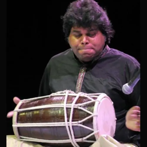 Navin Sharma is a young master of the dholak.