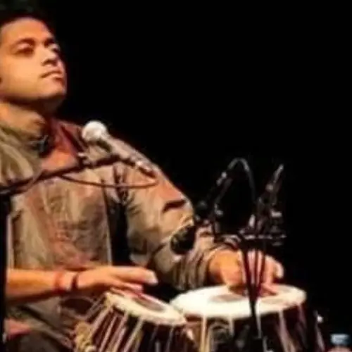 Vikas Mishra is a tabla player.