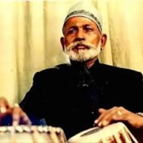 Ustad Amir Hussain Khan was a prominent tabla maestro.