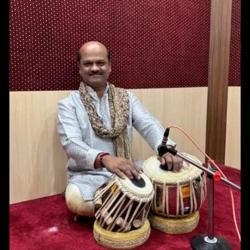 Avinash Patil is a tabla player.