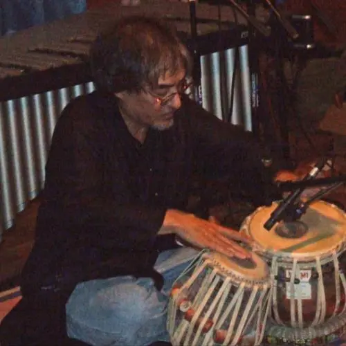Ray Spiegel is a tabla player.