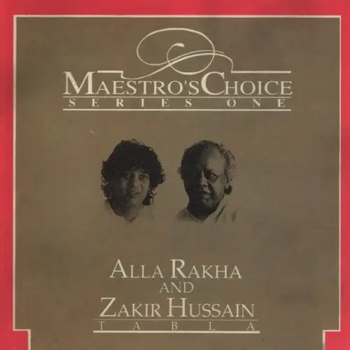 Maestro's Choice: Series One: Tabla by Alla Rakha, Zakir Hussain - Album Cover Art