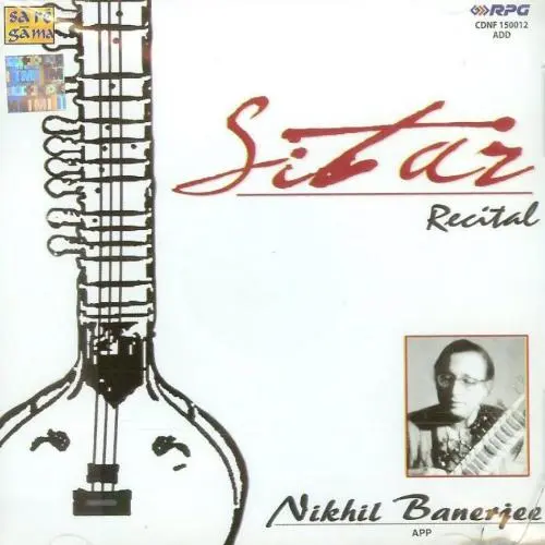 Sitar Recital by Nikhil Banerjee - Album Cover Art
