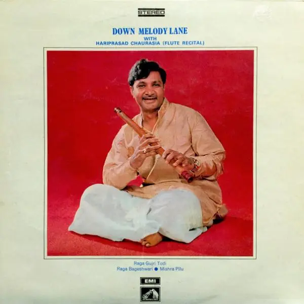 Down Melody Lane by Hariprasad Chaurasia - Album Cover Art