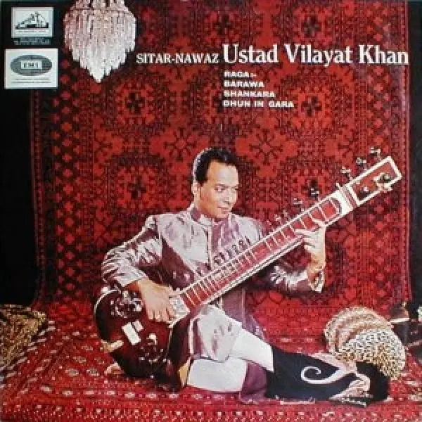 Sitar-Nawaz by Vilayat Khan - Album Cover Art
