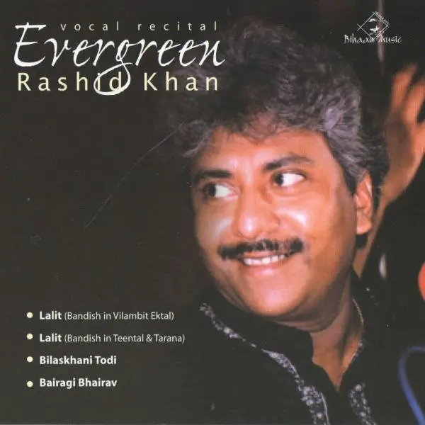 Evergreen by Rashid Khan - Album Cover Art
