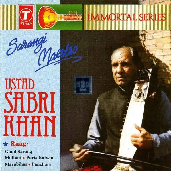 Immortal Series: Sarangi Maestro by Sabri Khan - Album Cover Art