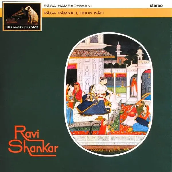 Music of India by Ravi Shankar - Album Cover Art