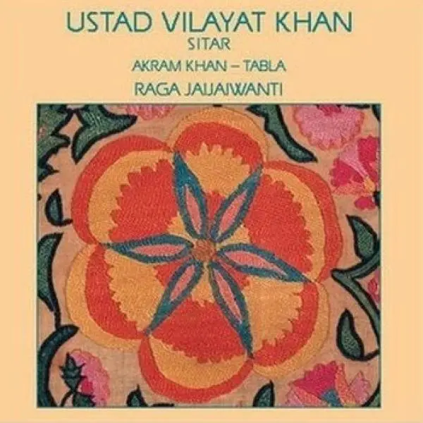 Raga Jaijaivanti by Vilayat Khan - Album Cover Art