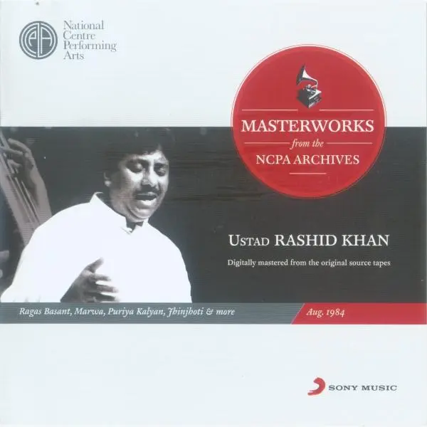 Masterworks by Rashid Khan - Album Cover Art