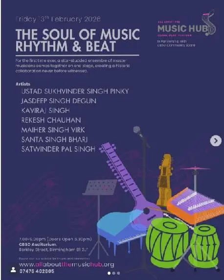 All About the Music Hub in collaboration with the CBSO Community Board